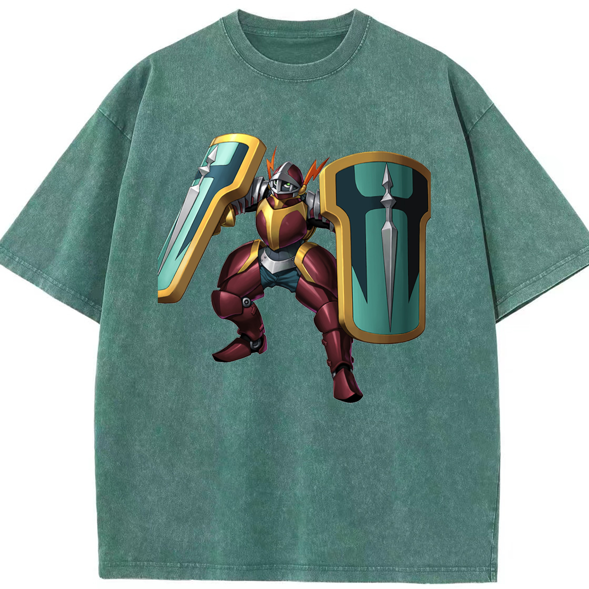 （画像用） 遊☆戯☆王 Yu-Gi-Oh! 綿100% ヴィンテージ風 半袖Tシャツ（フロントプリント）